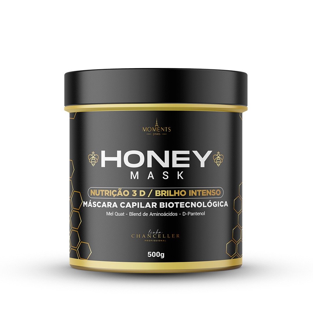 Moments Paris Honey mask - 500G Hidratação e Nutrição Profunda