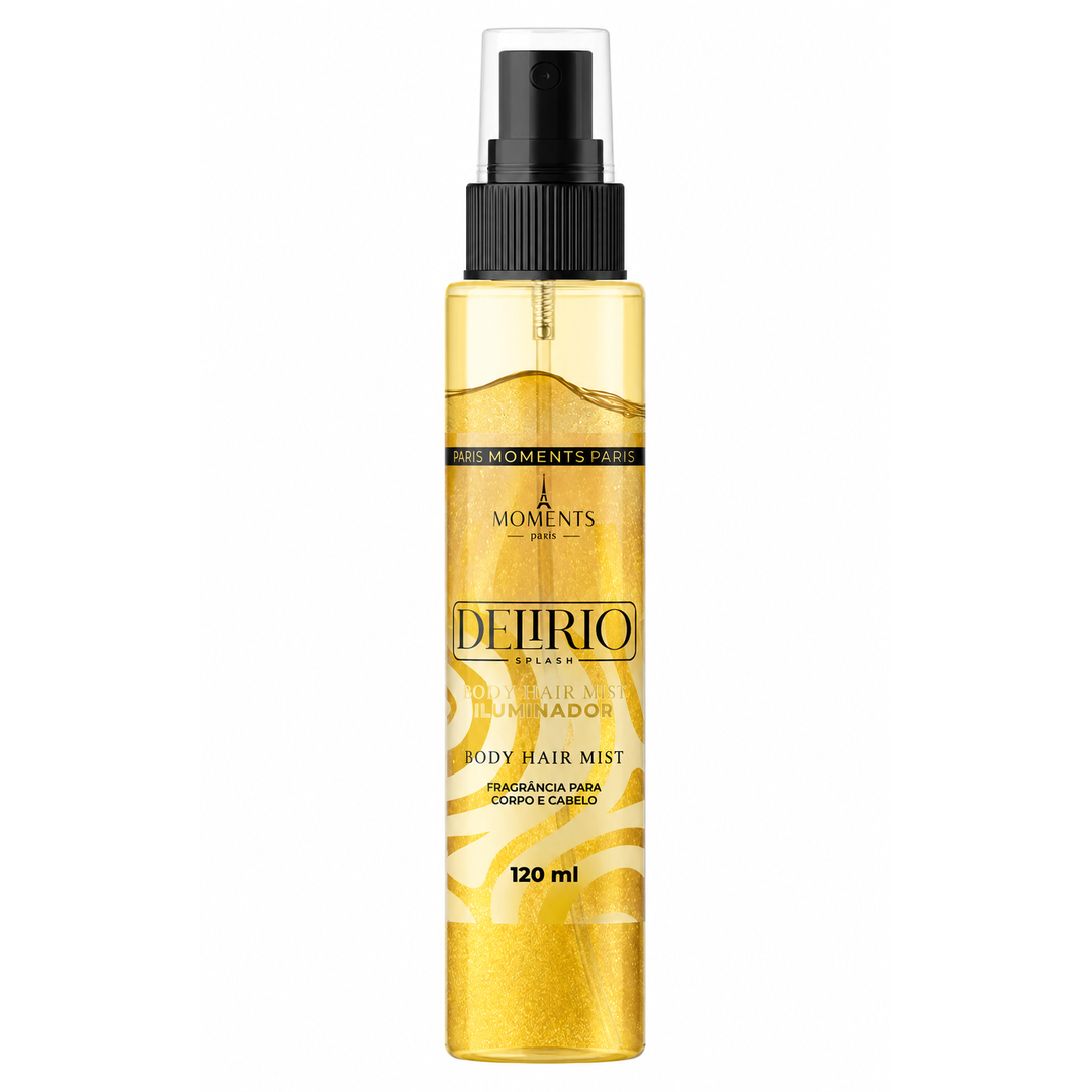 Moments Paris Body hair mist iluminador delírio - 120ML