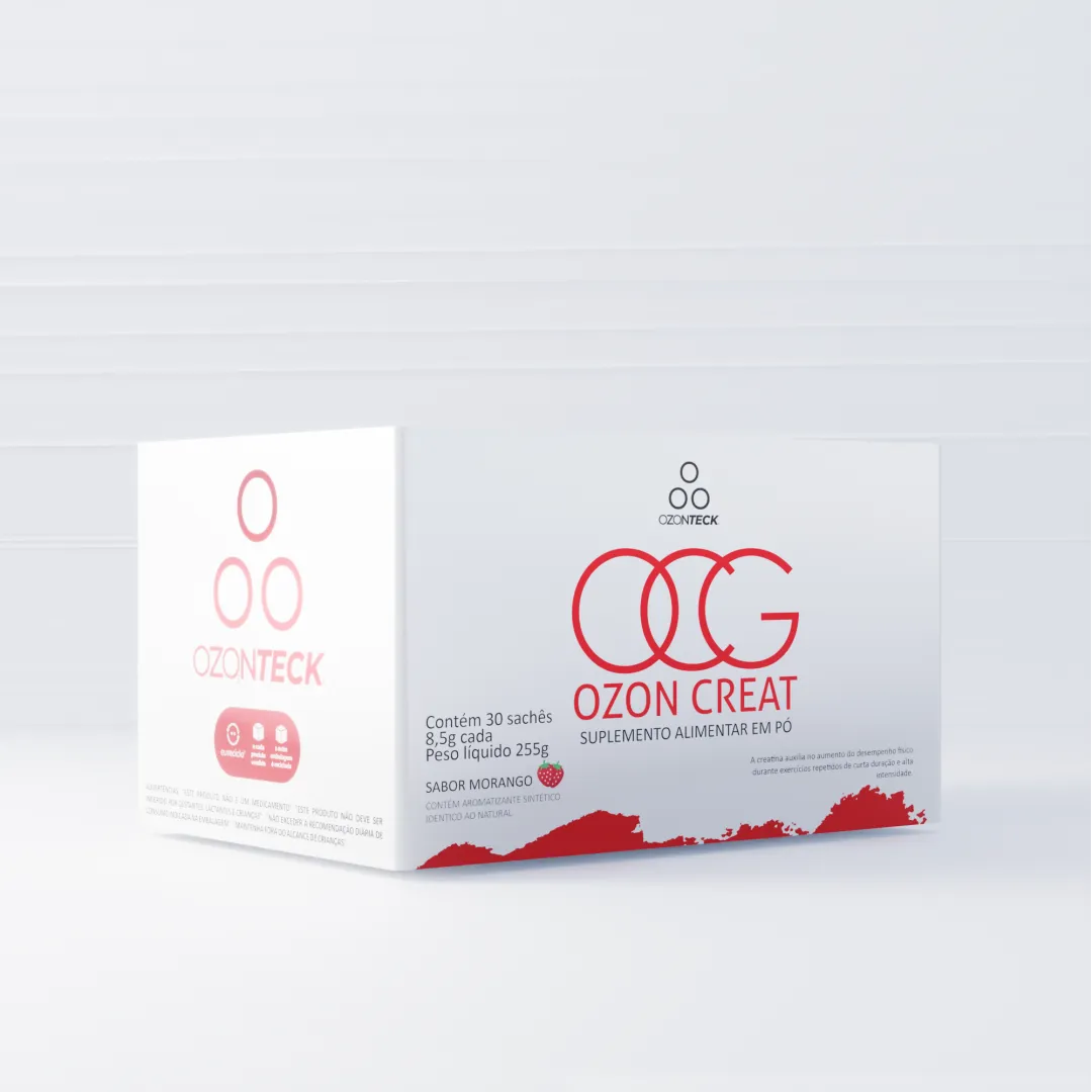 Ozonteck Ozon Creat morango - Caixa