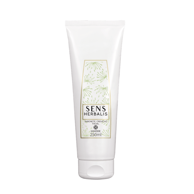 Hinode Sabonete Cremoso Facial Sens Herbalis - 250ml