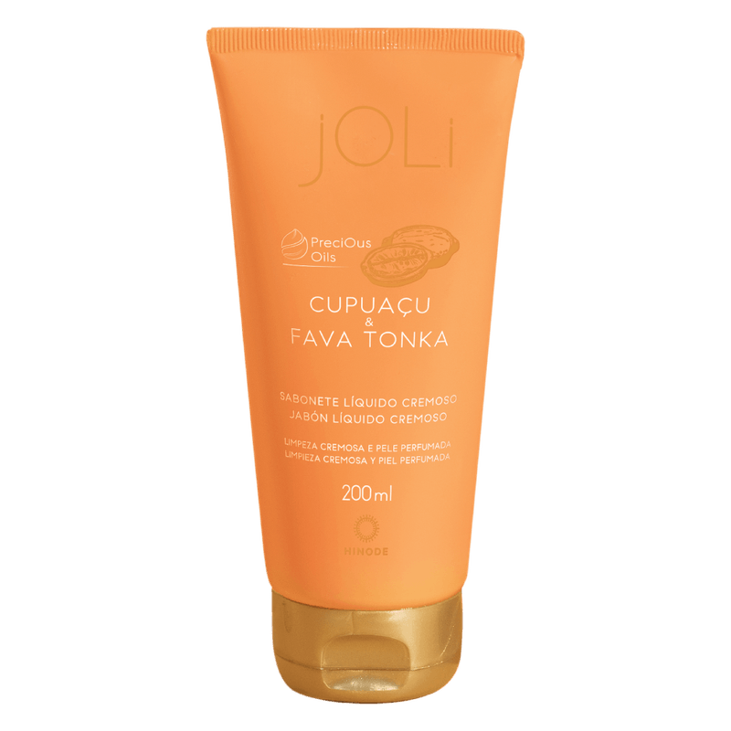 Hinode Sabonete Líquido Cremoso Joli Cupuaçu & Fava Tonka - 200ml