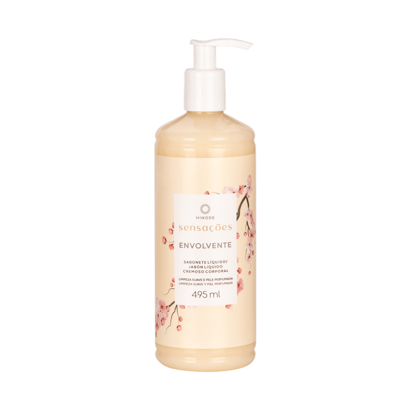 Hinode Sabonete Cremoso Corporal Sensações Envolvente - 495ml