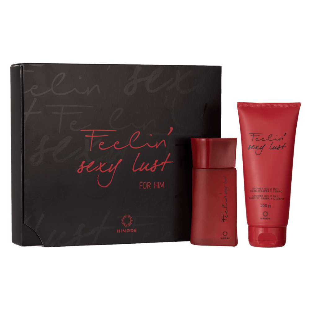 Hinode Kit Presente Dia dos Namorados Feelin' Sexy Lust For Him