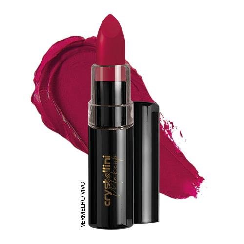 atom Matte Vermelho Vivo Crystallini