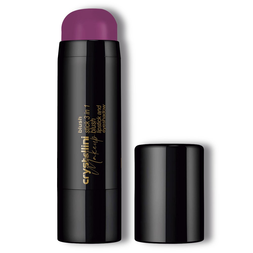 Crystallini Blush Multifuncional em Bastão 3 em 1 VIOLET 7g